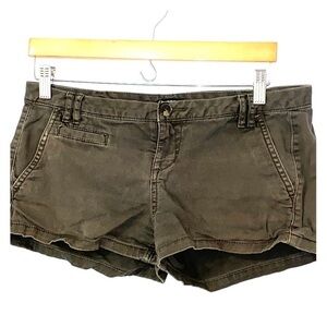 Express // Army Green shorts